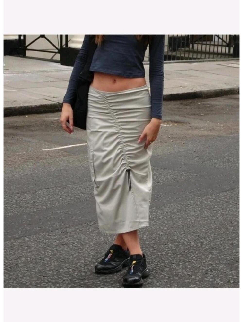 NWT Motel enore Skirt Oat Small